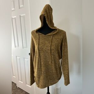 Misia Cozy Mustard Hooded Sweater
